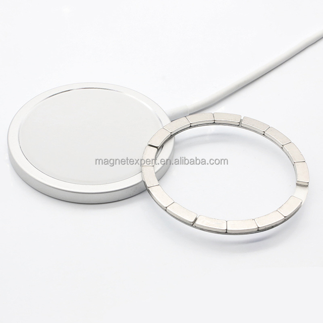 High Quality Neodymium Magsafe Magnet Ring 8 Magnet Card Holder Cheap High Quality Permanent Magsafe Magnets