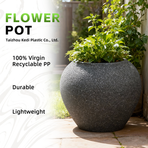 Pots de jardinage chinois pour l'extérieur, pots à fleurs en plastique pour plantes de jardin - Product Image 1