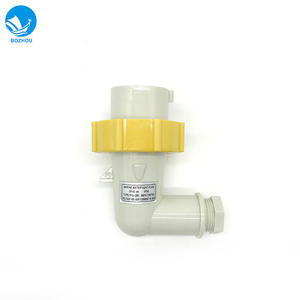 Enchufe de Alimentación Estándar IEC R12-2B1 Amarillo 792755, Enchufe Industrial Marino Fabricado por Bozhou - Product Image 2