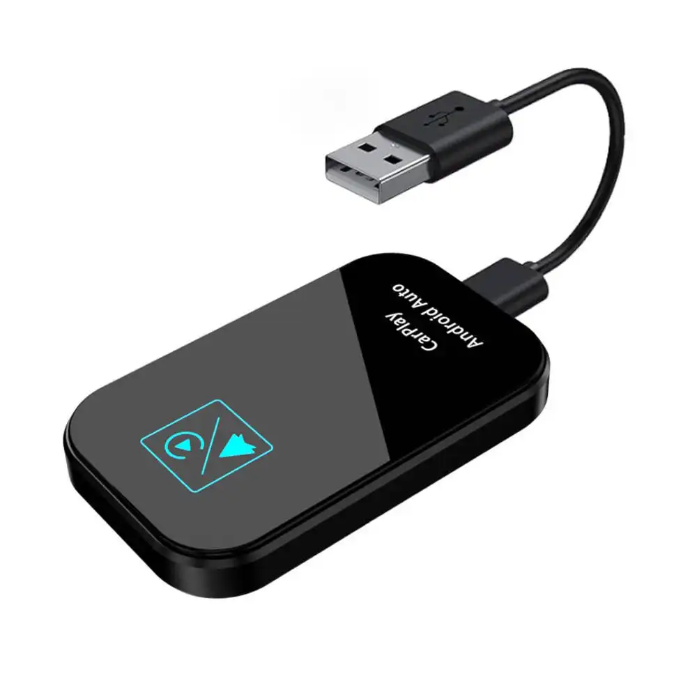 Rapide convertit filaire en sans fil BT 5.0 WiFI adaptateur de jeu de voiture sans fil pour iPhone iOS 10 et versions ultérieures