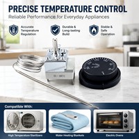 Thermostat WHD-FB 50-300 degrés pour chauffe-eau domestique, interrupteur de température à structure mécanique, coupure de sécurité, prix du chauffe-eau instantané
