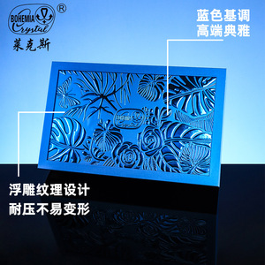 Czech Crystal Wine Glasses Business Gift Set Personalized High-End Promotion - Product Image 5