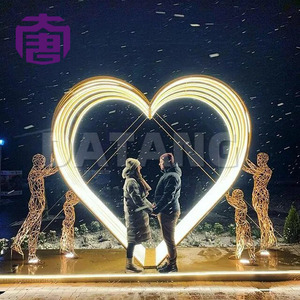Valentine Heart Cluster <b>Light</b> - Neon Rope <b>Light</b> with <b>Timer</b> for Romantic Indoor Decor - Product Image 6