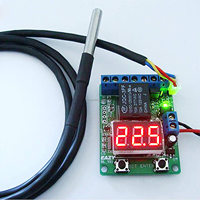 DS18B20 Sensor Suhu Tahan Air Paket Baja Tahan Karat 1M 3M 5M 18B20 Kabel Probe untuk Arduino