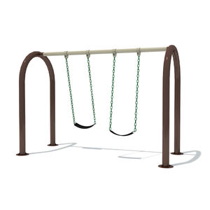 Petite aire de jeux extérieure la plus vendue à bas prix, <span class=keywords><strong>parc</strong></span> <span class=keywords><strong>d</strong></span>'attractions familial, balançoire double <span class=keywords><strong>pour</strong></span> enfants - Product Image 2