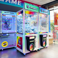 Machine à griffes en acrylique et métal Naughty Dog Factory, personnalisable, pour attraper les poupées et les jouets, jeu d'arcade et de divertissement à monnayeur