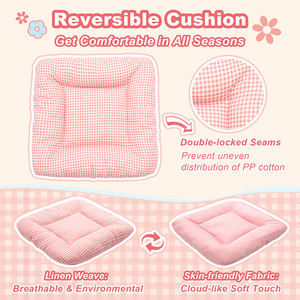 <span class=keywords><strong>Indoor</strong></span>-Hundehütte mit Rahmen, süßes Hunde zeltbett mit Deck höhle, atmungsaktiv, wasch bar und faltbar - Product Image 5