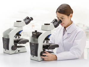 光学システムデジタルビデオ三眼生物顕微鏡オリンパスCX33実験装置 - Product Image 4