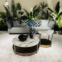 Canapé sectionnel moderne en cuir de haute qualité de l'usine de Foshan, ensemble de canapés en cuir italien, mobilier de salon pour la maison
