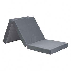 Colchón Portátil Plegable <span class=keywords><strong>de</strong></span> Espuma Viscoelástica <span class=keywords><strong>de</strong></span> 4 Pulgadas - 75x25x4 Pulgadas, Diseño <span class=keywords><strong>de</strong></span> Doble Capa con Funda Lavable <span class=keywords><strong>de</strong></span> Jacquard Certificada por CertiPUR-US - Product Image 6