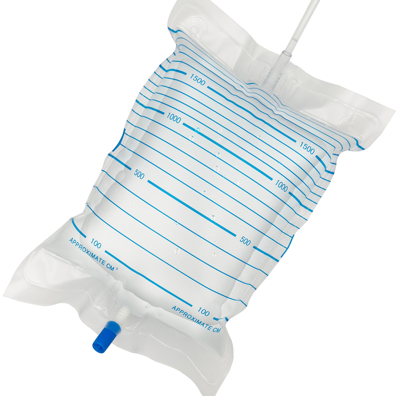 2000ml Disposable PVC Urine Drainage Bag