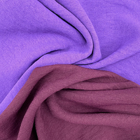 Malaisie kain CEY froissé abaya polyest Air flow tissu teint uni vente en gros 180d tissu Cey crêpe airflow tissé cey tissu 011