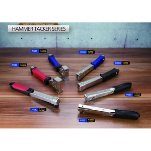 Hand Hammer Tacker JY582 <b>T50</b>,6(1/4")-10mm(3/8") Downside Loading Manual Light Duty Hammer Tacker for Upholstery - Product Image 4