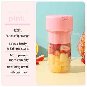 Licuadora Portátil Mini para Uso Doméstico, en Hoteles y al Aire Libre, para Hacer Smoothies de Frutas, Procesador de Alimentos, Extractor - Product Image 4