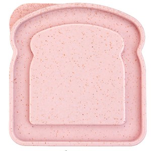 Wheat Straw Sandwich <b>Box</b> 1-3L Food Storage Container For Outdoor <b>Lunch</b> Portable Bento <b>Box</b> - Product Image 2