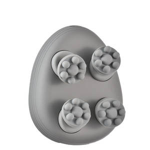 Gato mascota 2022 pulpo garra portátil recargable vibrador champú cepillo cabeza masajeador eléctrico del cuero cabelludo para el crecimiento del cabello - Product Image 2