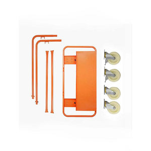 Estantería de Almacenamiento Industrial Serie Master con 4 Ruedas, Juego de Montaje Completo, Protección Antideslizante y Segura para el Suelo, para Fábrica - Product Image 1