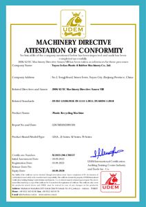 חותך גרגירי פלסטיק בתפוקה גבוהה / פלטיזר פלסטיק / מכונה לייצור גלולות ביעילות גבוהה - Product Image 6