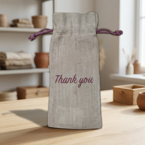 Custom Printed Jute Tote <b>Bag</b> Zipper/Drawstring Closure Rope Handle <b>Large</b> Size Reusable Eco-Friendly Wedding Favor <b>Gift</b> Packaging - Product Image 6