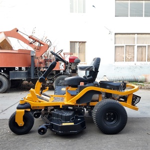 Tondeuse autoportée LOGWAY économique avec réglage de la hauteur de coupe de 2,5 à 10 cm pour l'entretien des jardins domestiques - Product Image 4