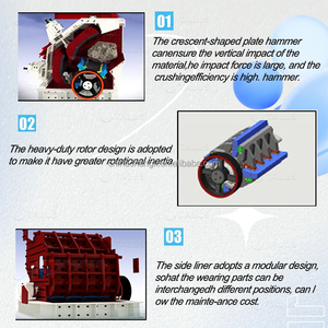 Đá vôi bê tông sỏi đá cẩm thạch <span class=keywords><strong>PF</strong></span> Máy Nghiền tác động cho Đồng quặng Vàng Chế biến đá - Product Image 6