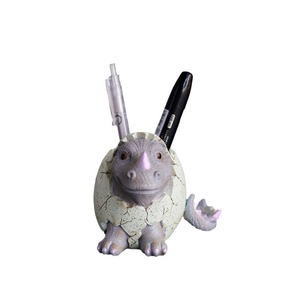 Cute <b>Mini</b> Cartoon Dinosaur Resin Pen Holder Decorative Ornament For <b>Desk</b> Gift - Product Image 5