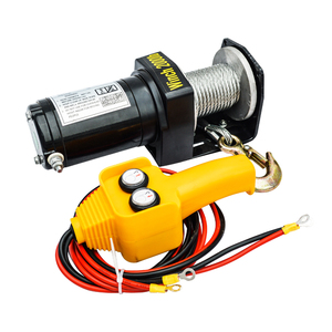 プロモーション価格 専門メーカー <span class=keywords><strong>12v</strong></span> ウィンチ ポータブル キャプスタン 電動ウインチ 2000ポンド - Product Image 3