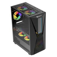 KINPOWER Vente à Chaud Cool Pc Case Full Tower Unique RGB Front Panel Factory Gaming Computer Case
