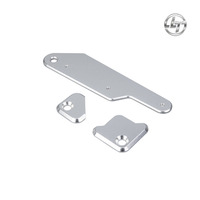 Loquets à levier robustes sur mesure en zinc galvanisé pour boîtiers industriels, pièces d'emboutissage de fabrication personnalisée
