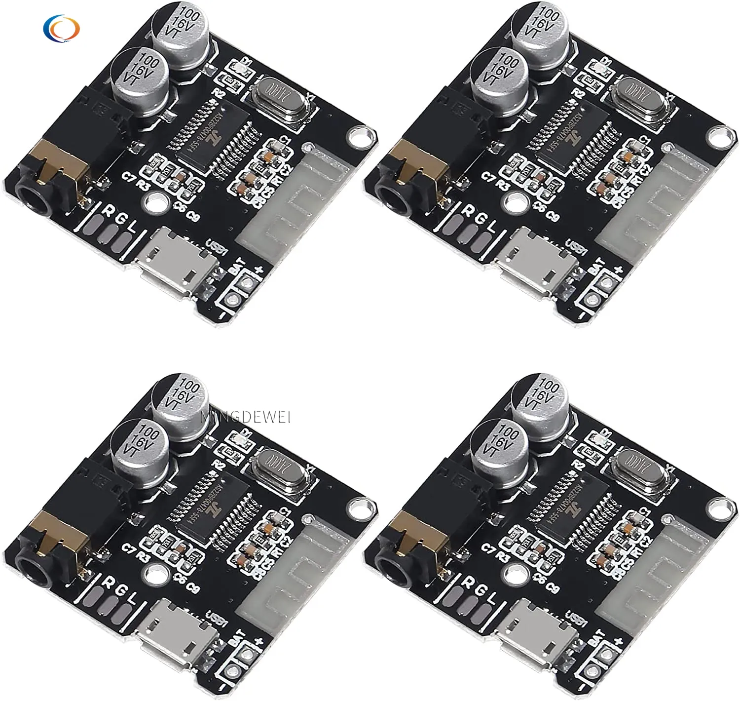 Bluetooth Audio Receiver Board VHM-314 Bluetooth 5.0 MP3 Lossless Decoder Board Wireless Stereo Music Module 3.7-5V