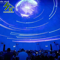 Grand dôme de Camping en plein air, tente de Projection d'écran pour les événements de cinéma, Carpas Para Eventos