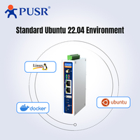 Mini PC ARM sans ventilateur PUSR, serveur Linux RK3506J Ubuntu 22.04 DDR3 512 Go 2RS485/CANFD, calcul en périphérie, ordinateur industriel USR-EG228