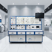 Équipement de laboratoire électrique éducatif avec système de sécurité pour l'enseignement et la formation en circuits analogiques, numériques et en électronique de puissance