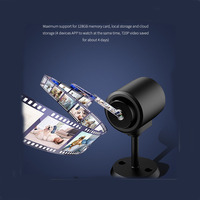 Vente chaude Mini caméra de vidéosurveillance sans fil taille du pouce HD dispositif de Surveillance intelligent WiFi surveillance de la sécurité à domicile Vision nocturne