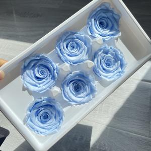 Rosas Eternas 6 Piezas de 5 a 6 cm Grado AA, Rosas Inmortales Naturales Reales, Rosas Preservadas para Ramos de Flores DIY - Product Image 5
