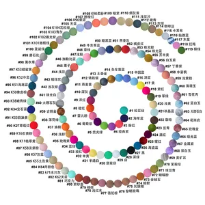 99 цветов 15 мм Круглый Многоцветный незакреплённые Бусины Пищевой Прорезыватель силиконовые бусины для браслетов и ожерелий рукоделие своими руками