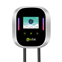 Estación de carga Zencar 32A EV 7KW GBT Cargador montado en la pared con aplicación para carga de automóviles chinos