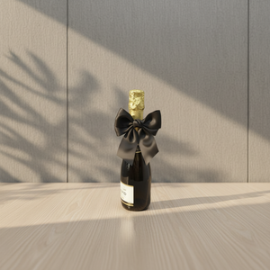 Lazo de Satén Personalizado al por Mayor para Envolver Botellas, Embalaje de Regalos con Banda Elástica, Decoración para Fiestas y Bodas - Product Image 6