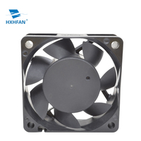 Ventilateur axial DC étanche IP68 60x60x20mm 12V à roulement à billes, durée de vie de 70 000 heures, pales en plastique, ventilateur de refroidissement d'air OEM ODM
