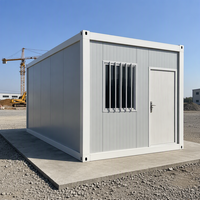 Maison conteneur préfabriquée modulaire à assemblage rapide pour l'hébergement des travailleurs de chantier et les bureaux