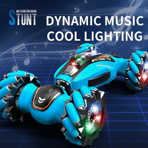 Voiture télécommandée transformable à détection gestuelle, drift, 2,4 G, 9 canaux, portée de 40 m, lumières LED cool, fonction experte « Suivez-moi », à partir de 14 ans - Product Image 5