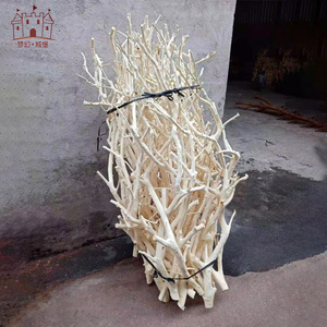Branches d'arbre artificielles blanches Dream Castle, branches sèches simulées pour décoration de vase, fourchettes en bois artistiques - Product Image 5