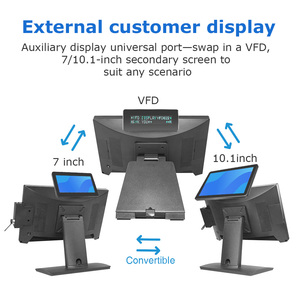 Высококачественный кассовый аппарат «Все в одном» с сенсорным экраном для малого бизнеса, терминал системы Windows POS - Product Image 2