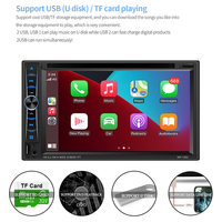 MCX Gps Navigation Player 2 Din 6.95 pouces stéréo autoradio écran tactile voiture lecteur Mp5 pour pionniers Radio Alpine voiture Audio
