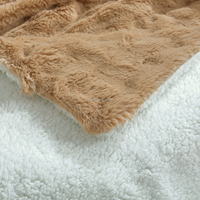 FY Wholesale Custom Recycled Polyester Coral Fleece Winter Blanket for Kids Pink Star Offset Printing Woven Technique