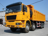 Nouveau camion benne diesel Shacman F3000 8X4 robuste pour l'exploitation minière et la construction