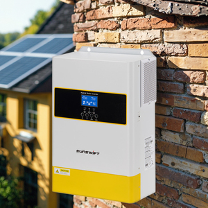 Sunswift 6.2kW lai năng lượng mặt trời biến tần wifi tùy chọn 48V LiFePO4 pin được xây dựng trong MPPT 120A tinh khiết Sine Wave duy nhất 92% hiệu quả - Product Image 2