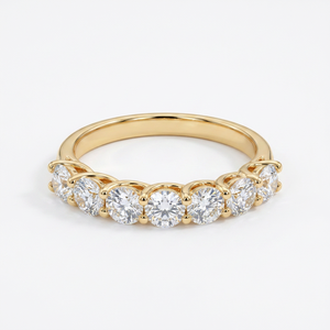 Bagues de fiançailles et de mariage style princesse en or massif 18 carats avec diamants de laboratoire, tendance Starsgem Jewelry. - Product Image 1