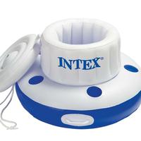 Nouveau porte-gobelet flottant de piscine de boisson de Offre Spéciale porte-gobelet gonflable de piscine avec couvercle pour la fête de piscine