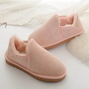 BUSY GIRL Splendide Ciabatte da Donna in Vera Pelle di Pecora, Invernali, per Interni ed Esterni, con <span class=keywords><strong>Pelliccia</strong></span>, Scarpe da Casa, Stivali da Neve, <span class=keywords><strong>Pantofole</strong></span> - Product Image 3